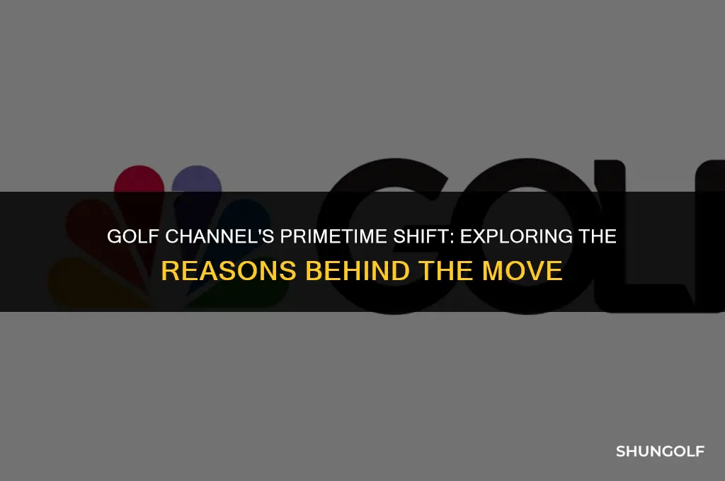 why did golf channel move