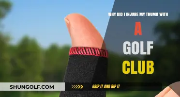 Thumb Injury from Golf Club: Causes, Prevention, and Recovery Tips
