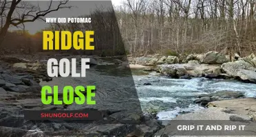 Why Potomac Ridge Golf Course Closed: Uncovering the Reasons Behind Its Shutdown