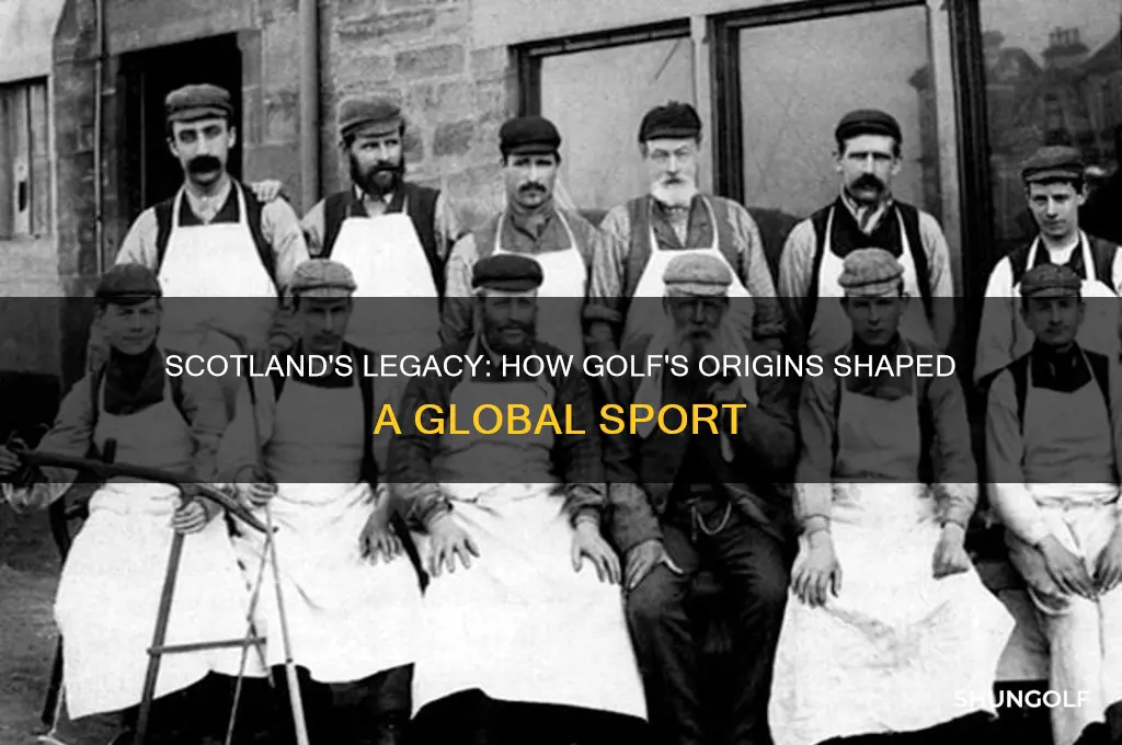 why did scotland invent golf