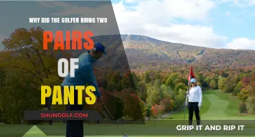 Why Golfers Carry Two Pairs of Pants: Unraveling the Practical Joke