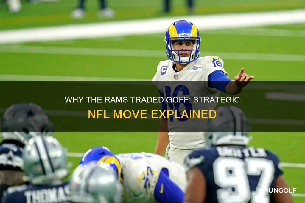 why did the rams trade golf