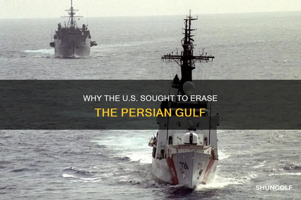 why did the united states want to the ersn golf