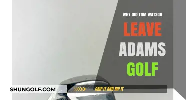 Tom Watson's Departure from Adams Golf: Unraveling the Reasons