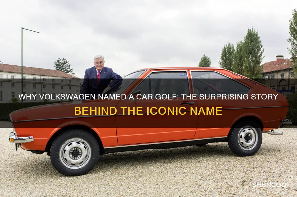 why did volkswagen name a car golf