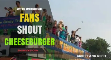 Why American Golf Fans Shout 'Cheeseburger': Unraveling the Quirky Tradition