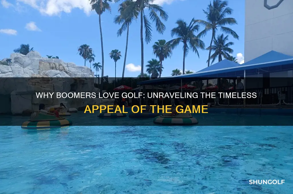 why do boomers love golf