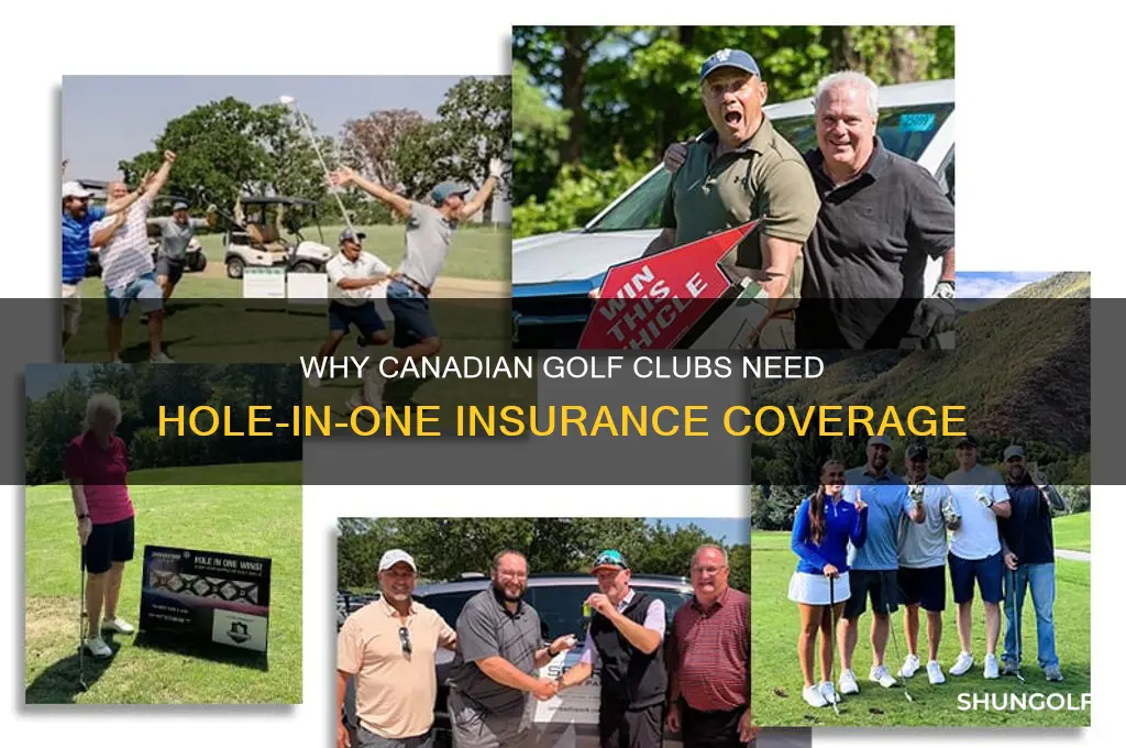 why do canada golf clubs need hole in one insurance