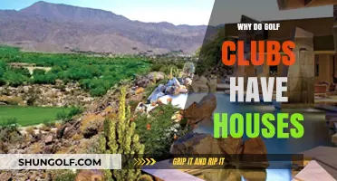 Why Golf Clubs Feature Houses: Uncovering the Tradition and Purpose