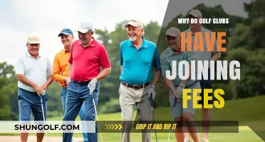 Why Golf Clubs Charge Joining Fees: Uncovering the Hidden Costs