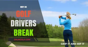 Why Golf Drivers Break: Common Causes and Prevention Tips