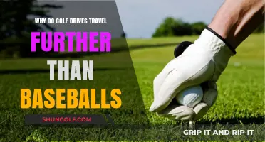 Unraveling the Mystery: Golf Drives vs. Baseballs - A Distance Comparison