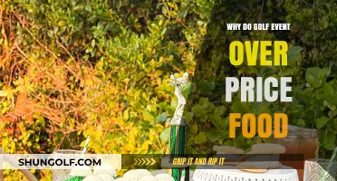 Why Golf Events Overprice Food: Uncovering the Hidden Costs