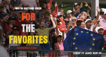 Why Golf Fans Root for the Favorites: Unraveling the Crowd's Loyalty