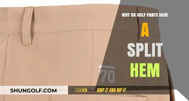 Why Golf Pants Feature Split Hems: Functionality and Style Explained
