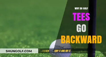 Why Golf Tees Face Backwards: Unraveling the Simple Yet Smart Design