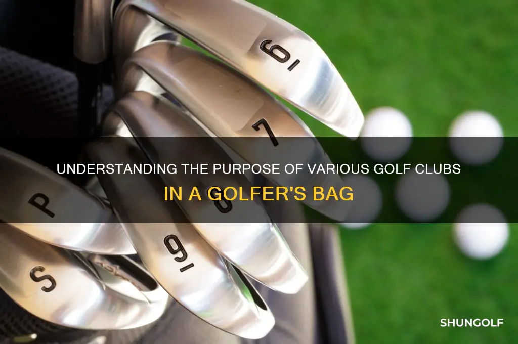 why do golfer have many types of clubs