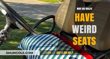 Unraveling the Mystery: Why Do Golf Carts Have Unique Seating?