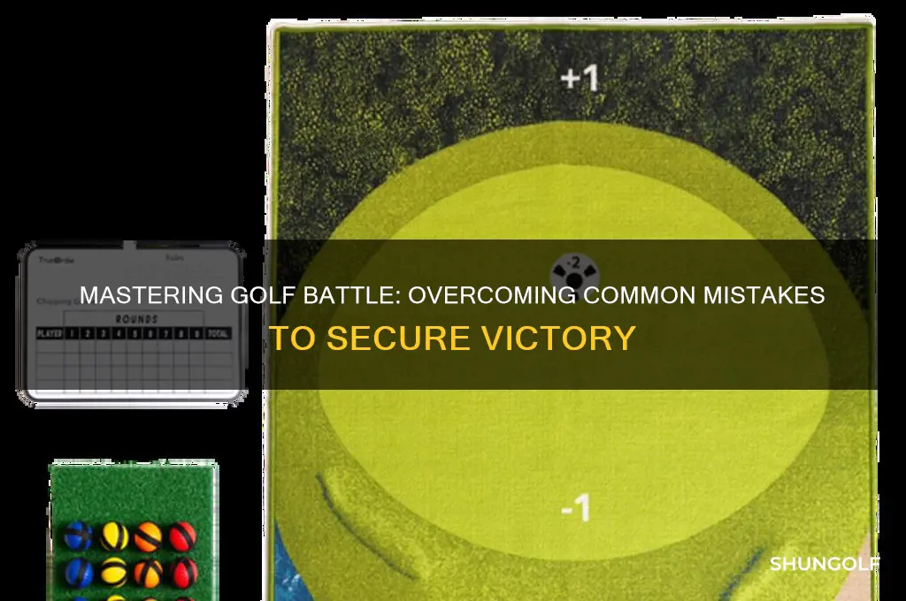 why do i always lose in golf battle