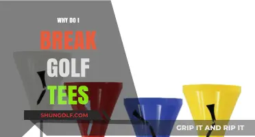 Why Golf Tees Break: Common Causes and How to Prevent It