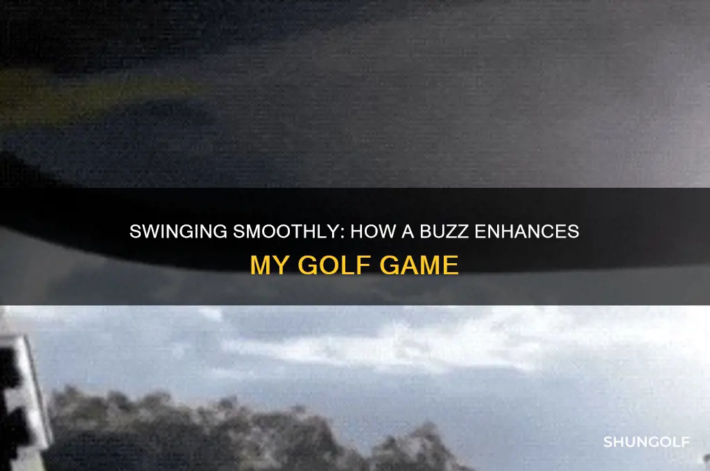 why do i golf better drunk