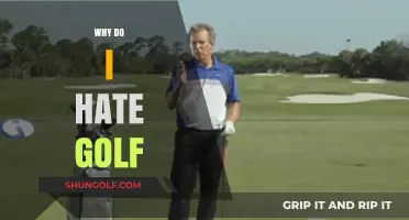 Why Golf Frustrates Me: Uncovering My Dislike for the Sport