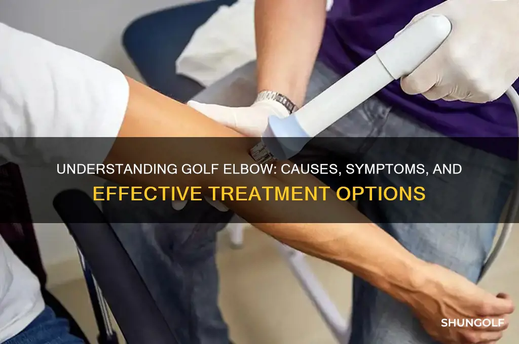 why do i have a golf elbow
