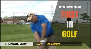 Mastering Golf Swing: Why You Hit the Ground First and How to Fix It