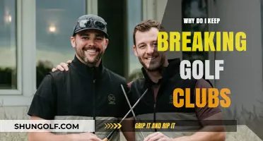 Why Do I Keep Breaking Golf Clubs? Causes and Solutions