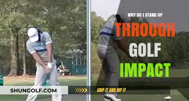 Mastering Golf Impact: Understanding Why You Stand Up During the Swing