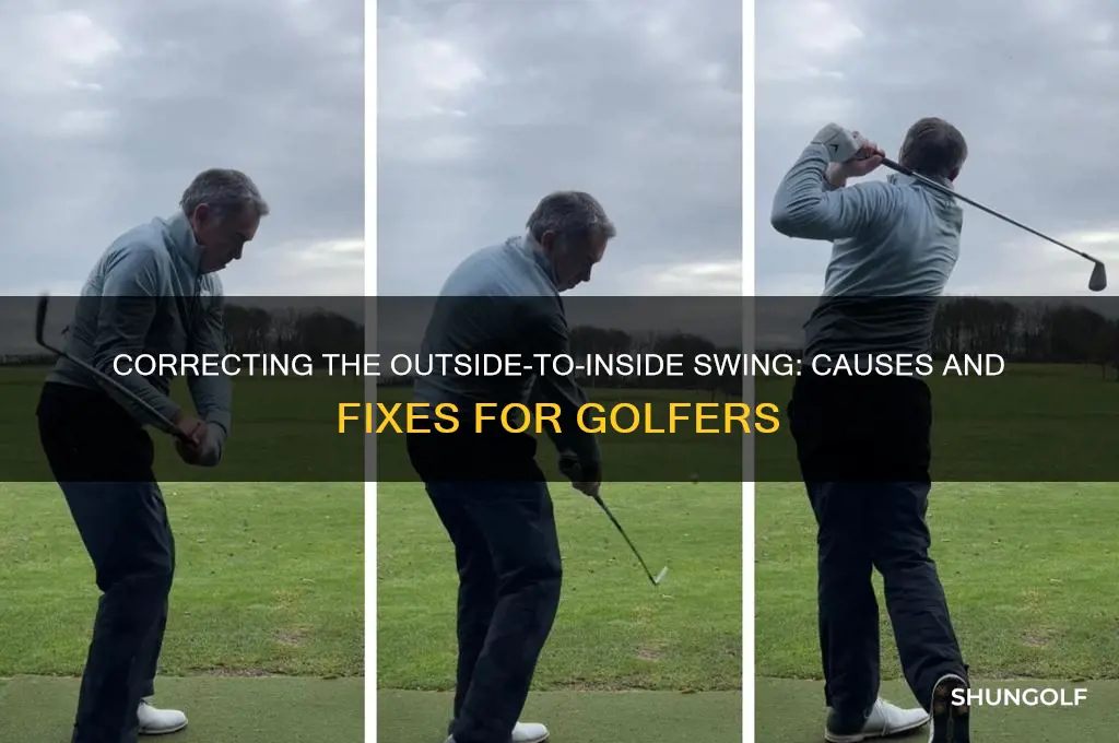 why do i swing golf club from outsid to inside