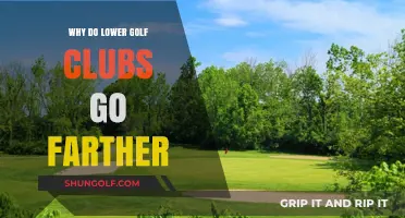 Why Lower Lofted Golf Clubs Hit the Ball Farther