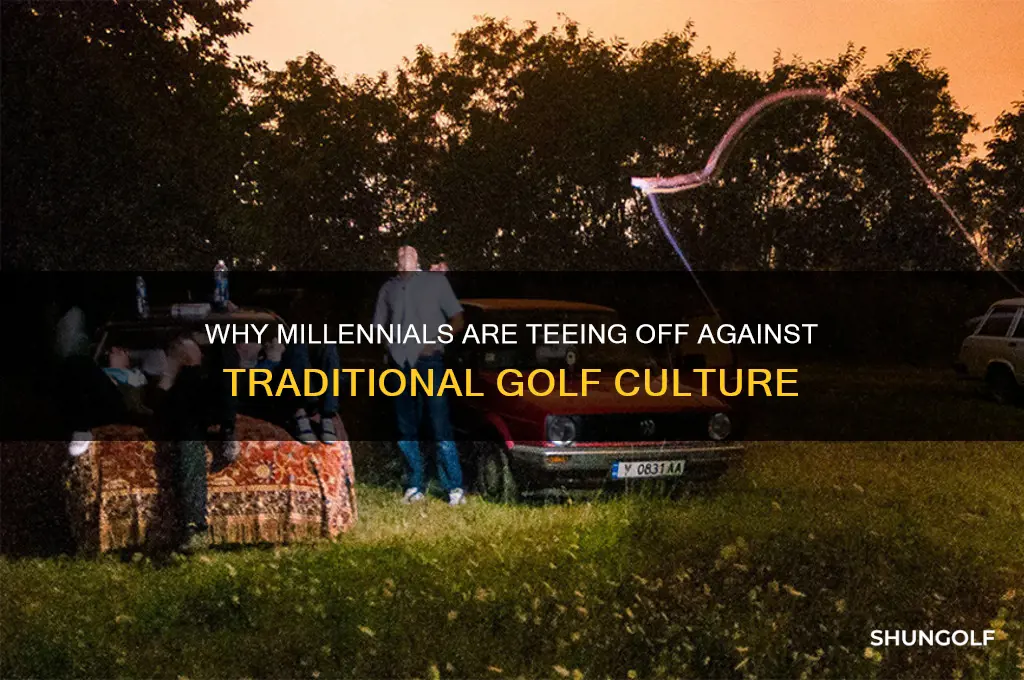 why do millennials hate golf