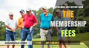 Why Golf Clubs Keep Membership Fees Hidden: Uncovering the Mystery