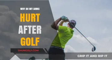Post-Golf Arm Pain: Causes and Remedies for Sore Arms