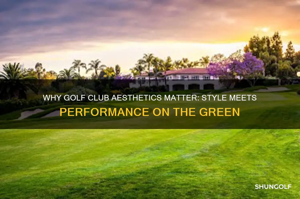 why do people care how golf clubs look