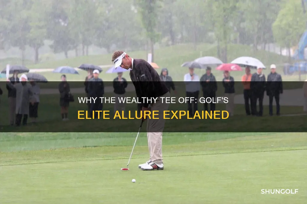 why do rich people golf