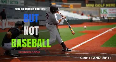 Golf vs. Baseball: Why Schools Choose One Over the Other