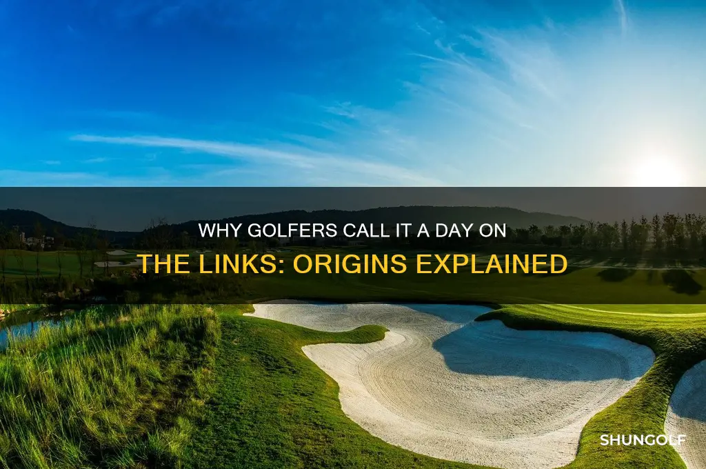 why do they call golf day on the links