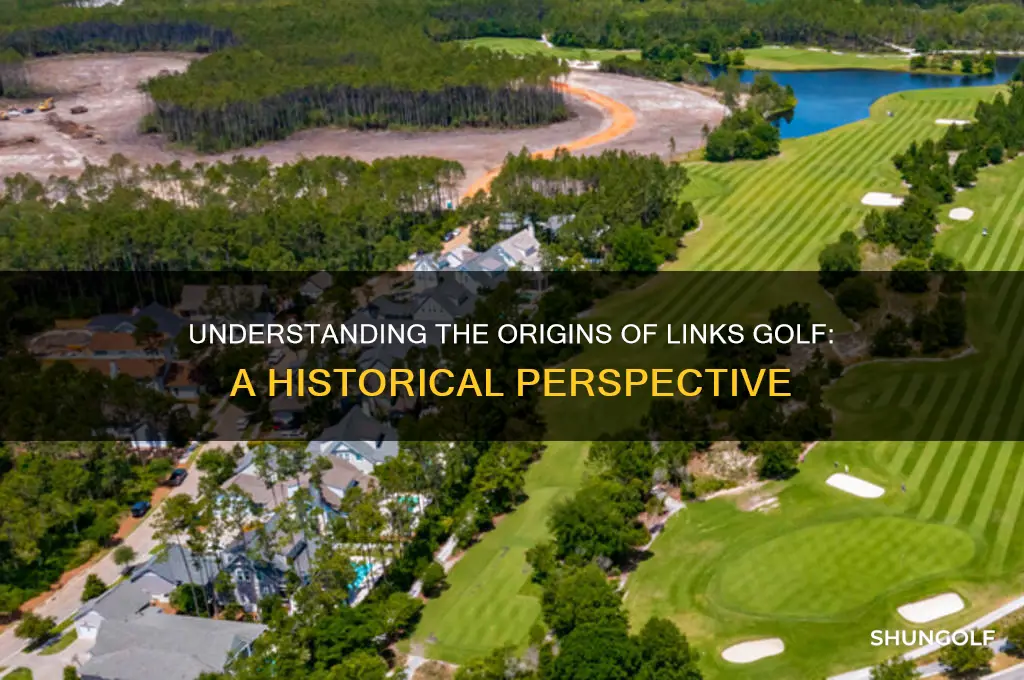 why do they call it links golf