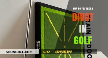 Mastering the Golf Swing: Understanding the Purpose of Taking a Divot