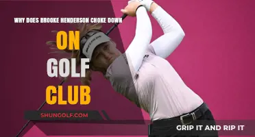 Why Brooke Henderson Chokes Down on Her Golf Club: Technique Explained