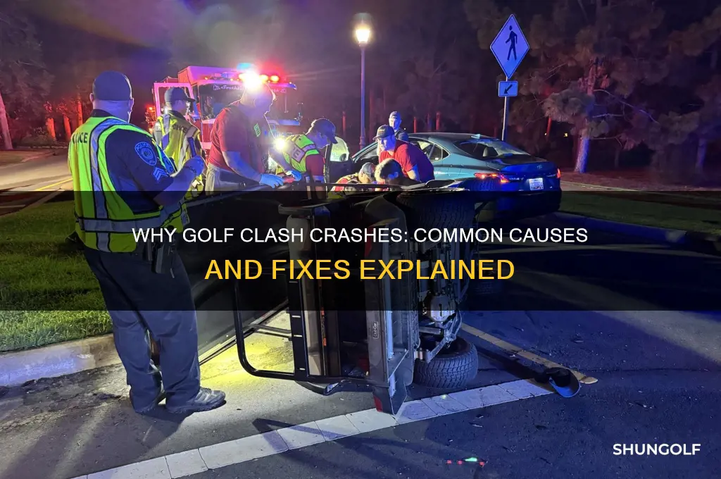 why does golf clash crash