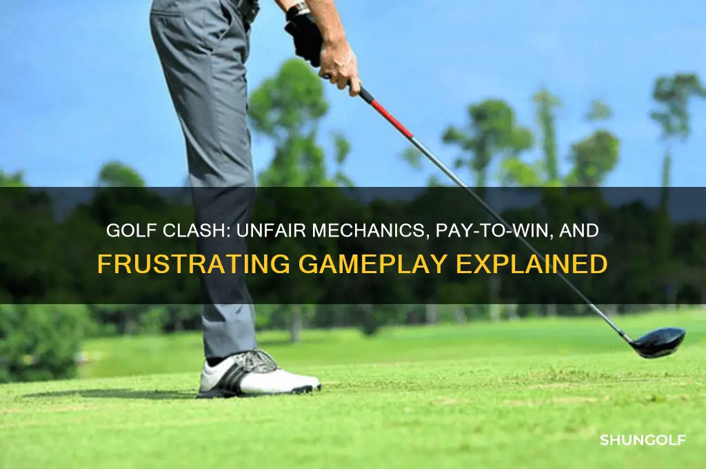 why does golf clash suck