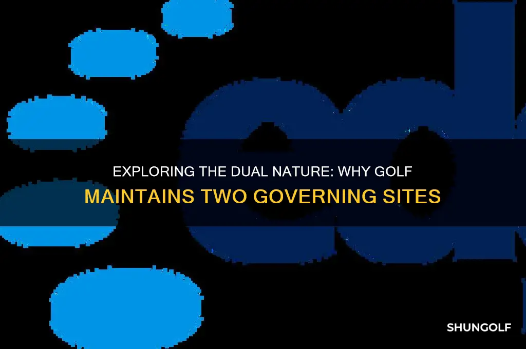 why does golf have two sites