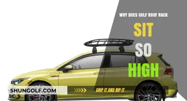 Why Golf Roof Racks Sit High: Design, Purpose, and Practicality Explained
