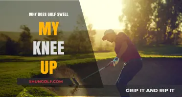 Golf and Knee Swelling: Uncovering the Painful Connection and Solutions