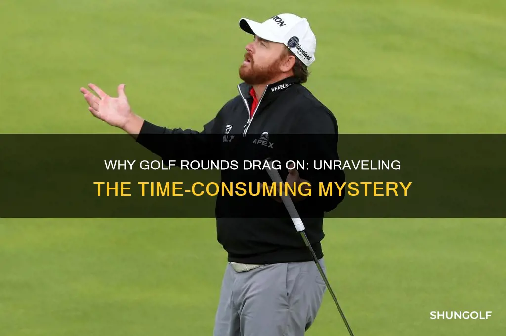 why does golf take so long