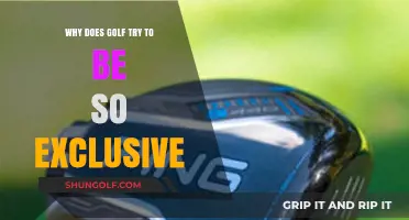 Golf's Elitism: Unpacking the Sport's Exclusive Culture and Barriers