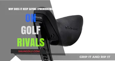 Why Golf Rivals Keeps Syncing: Troubleshooting Synchronizing Issues